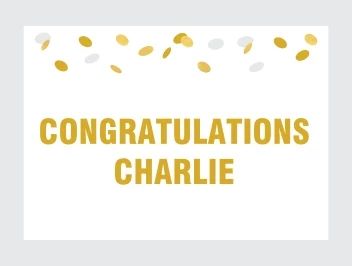 Congratulations