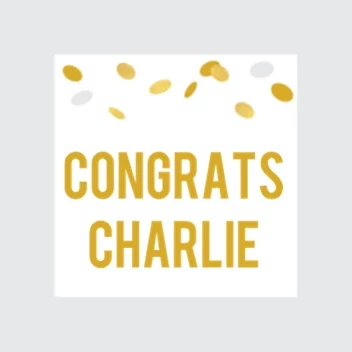 Congratulations