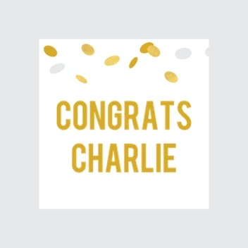 Congratulations
