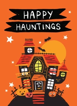 Halloween Spooky Friends Invitation