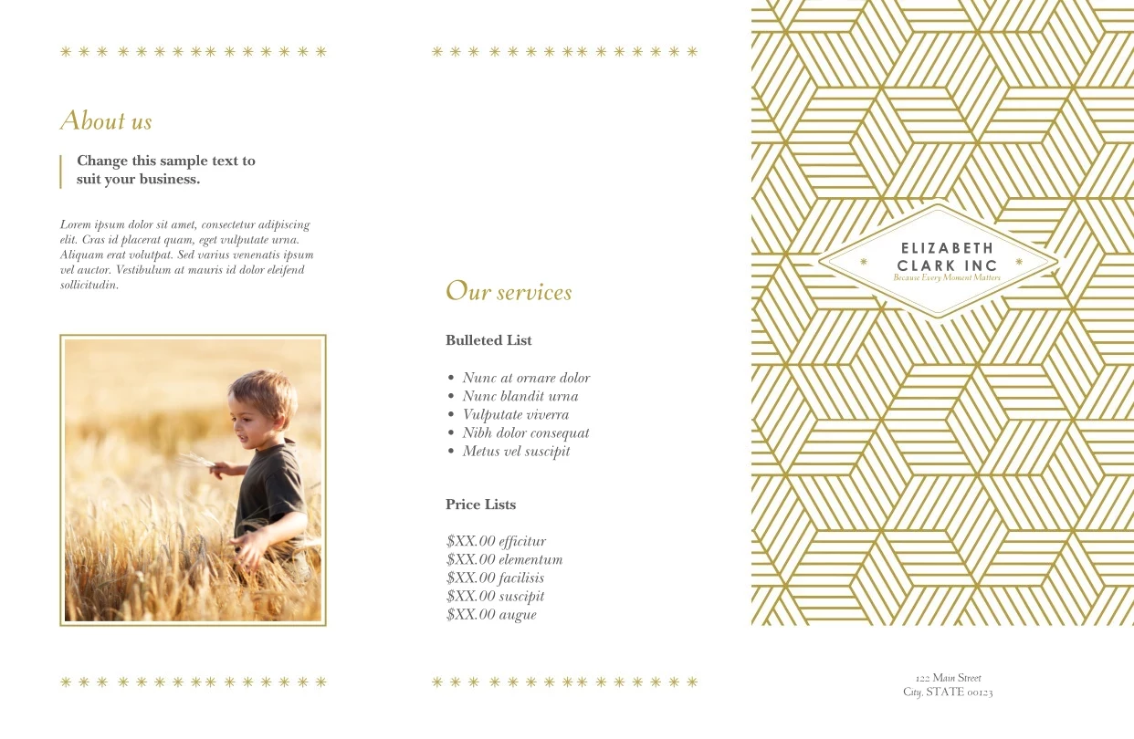 Arts Gold Pattern
