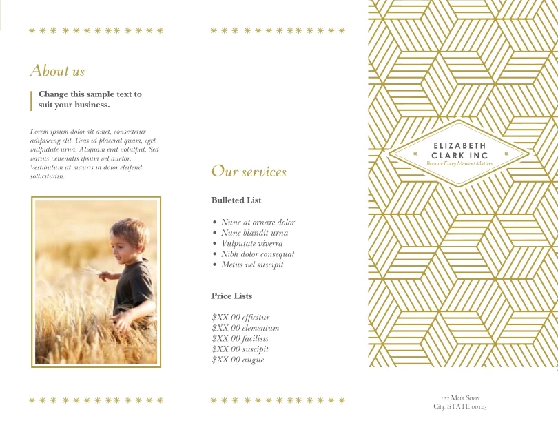 Arts Gold Pattern