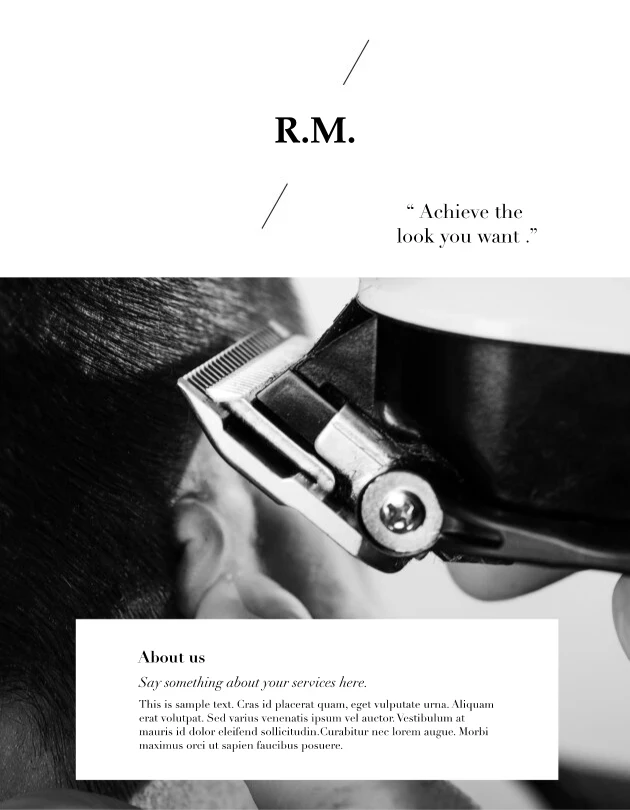 Minimal B & W