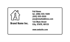 Outlined Key House