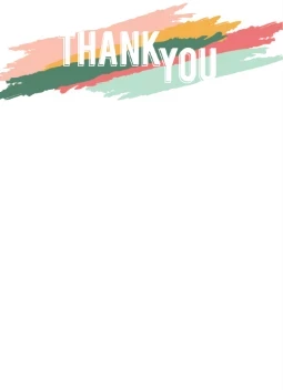 Craft Thank You Paint