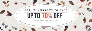 Autumn Sale