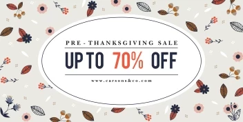Autumn Sale
