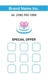 Beauty & Spa Loyalty Card 4