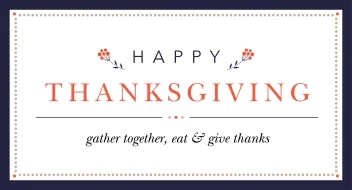 Happy Thanksgiving