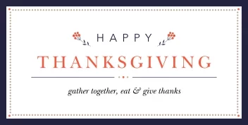 Happy Thanksgiving