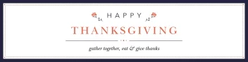 Happy Thanksgiving