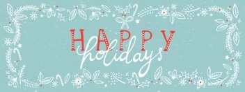 Happy Holidays Botanical