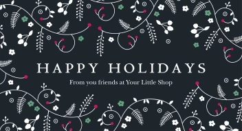 Happy Holidays Floral
