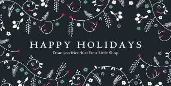 Happy Holidays Floral