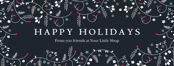 Happy Holidays Floral