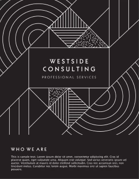 Professional Line Pattern