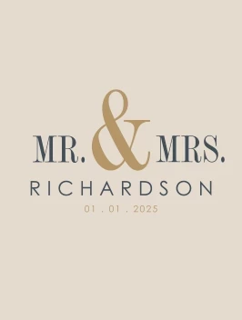 Mr & Mrs