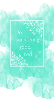 Botanical Watercolor Quote