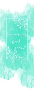 Botanical Watercolor Quote