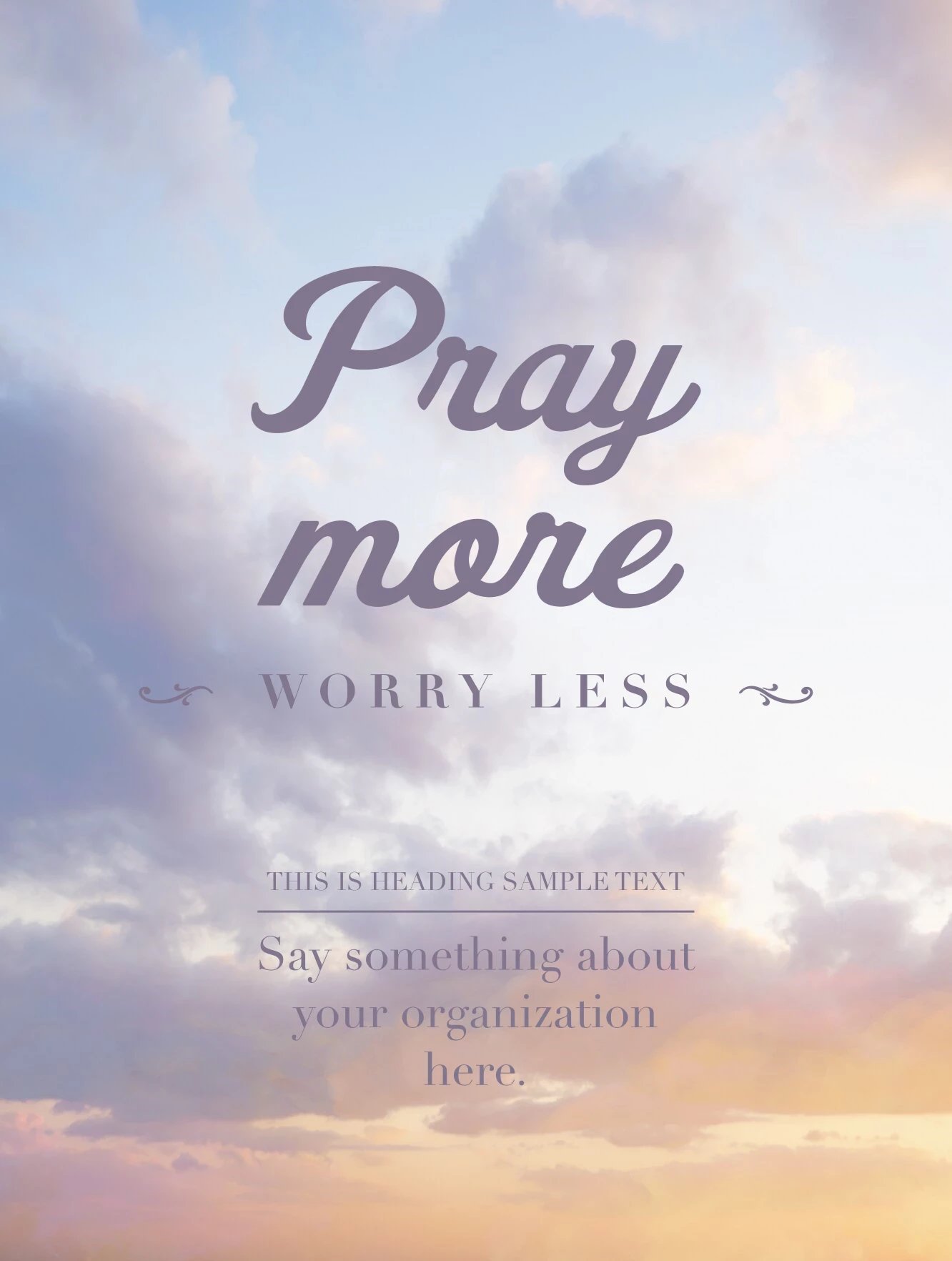 Pray More