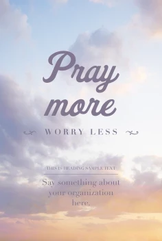 Pray More