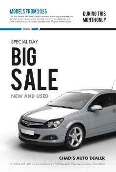 Big Car Sale