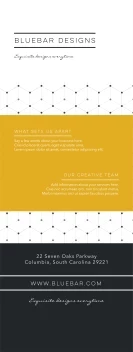 Black Yellow Geometric