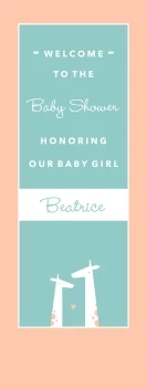 Giraffes Baby Shower