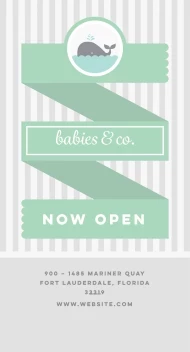 Now Open Baby Store