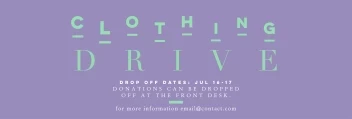 Clothing Drive