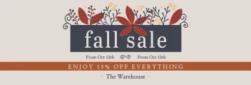 Fall Sale