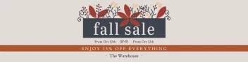 Fall Sale
