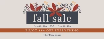 Fall Sale