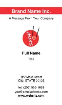 Food & Beverage Loyalty Card 2