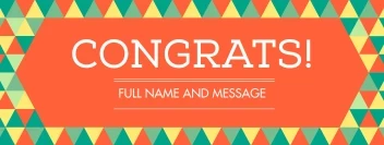 Colorful Congratulation