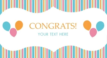 Congratulation Balloon