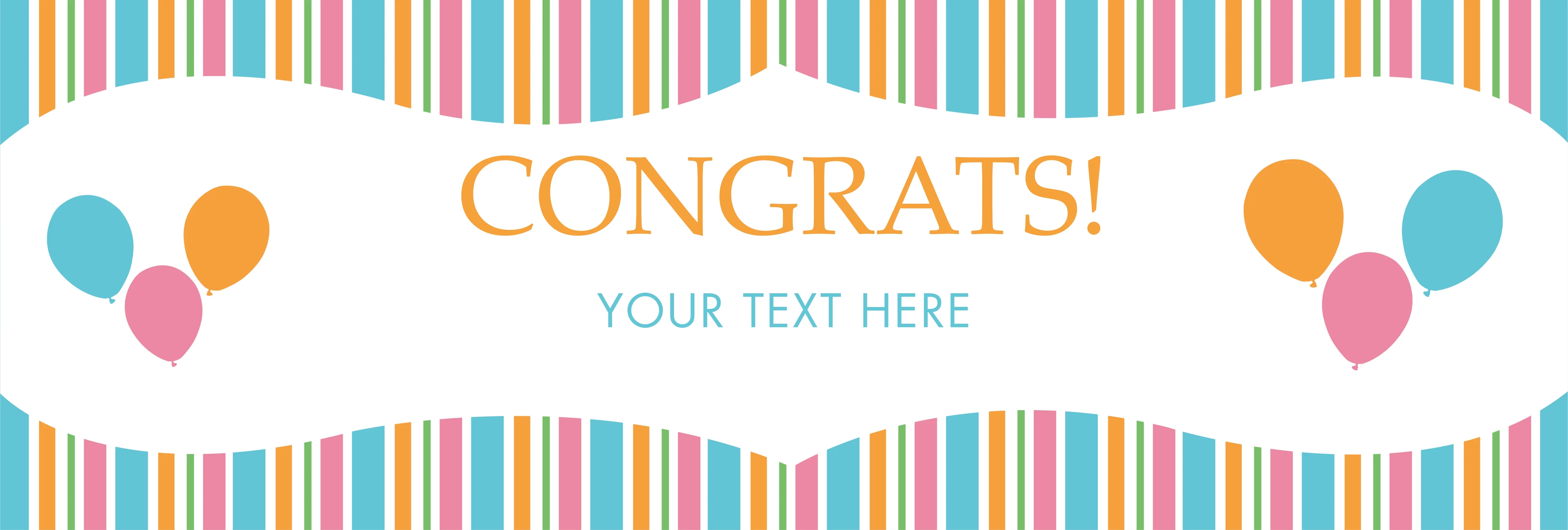 Congratulations Balloon