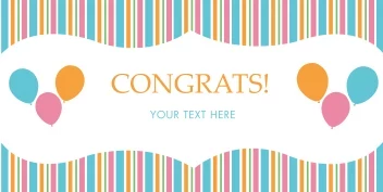 Congratulations Balloon