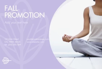 Yoga Fall Promotion