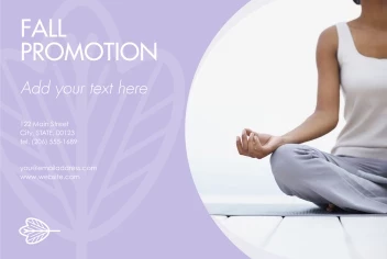 Yoga Fall Promotion