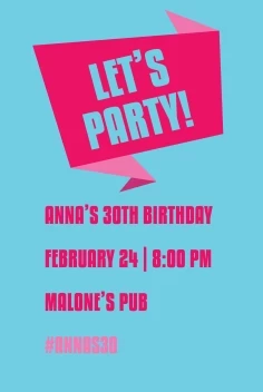 Anna's Party Birthday Party