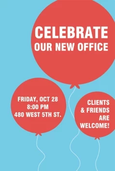 Celebrate New Office