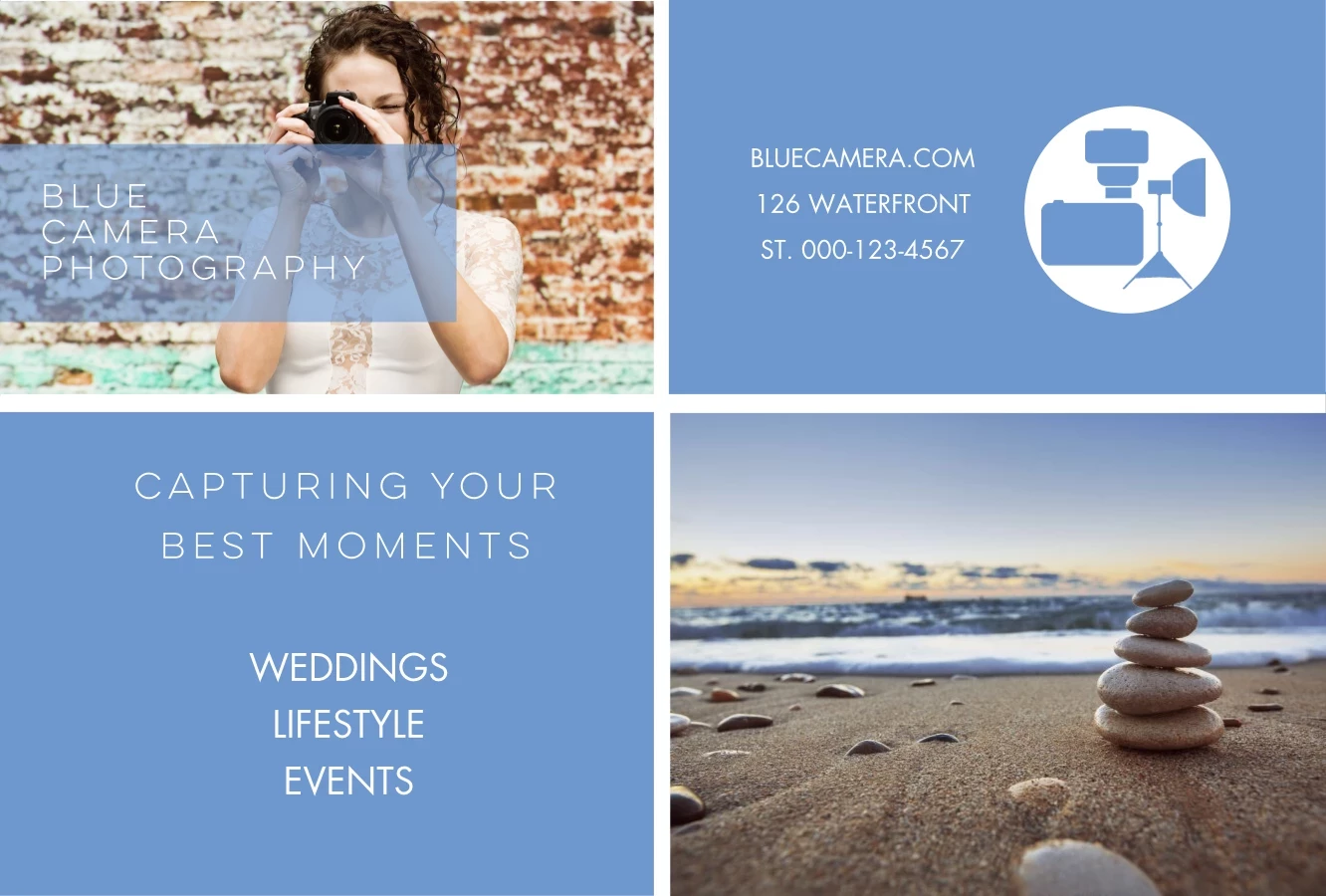 Blue Camera Photo