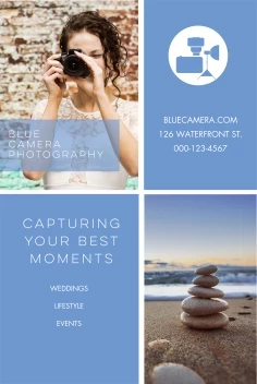 Blue Camera Photo