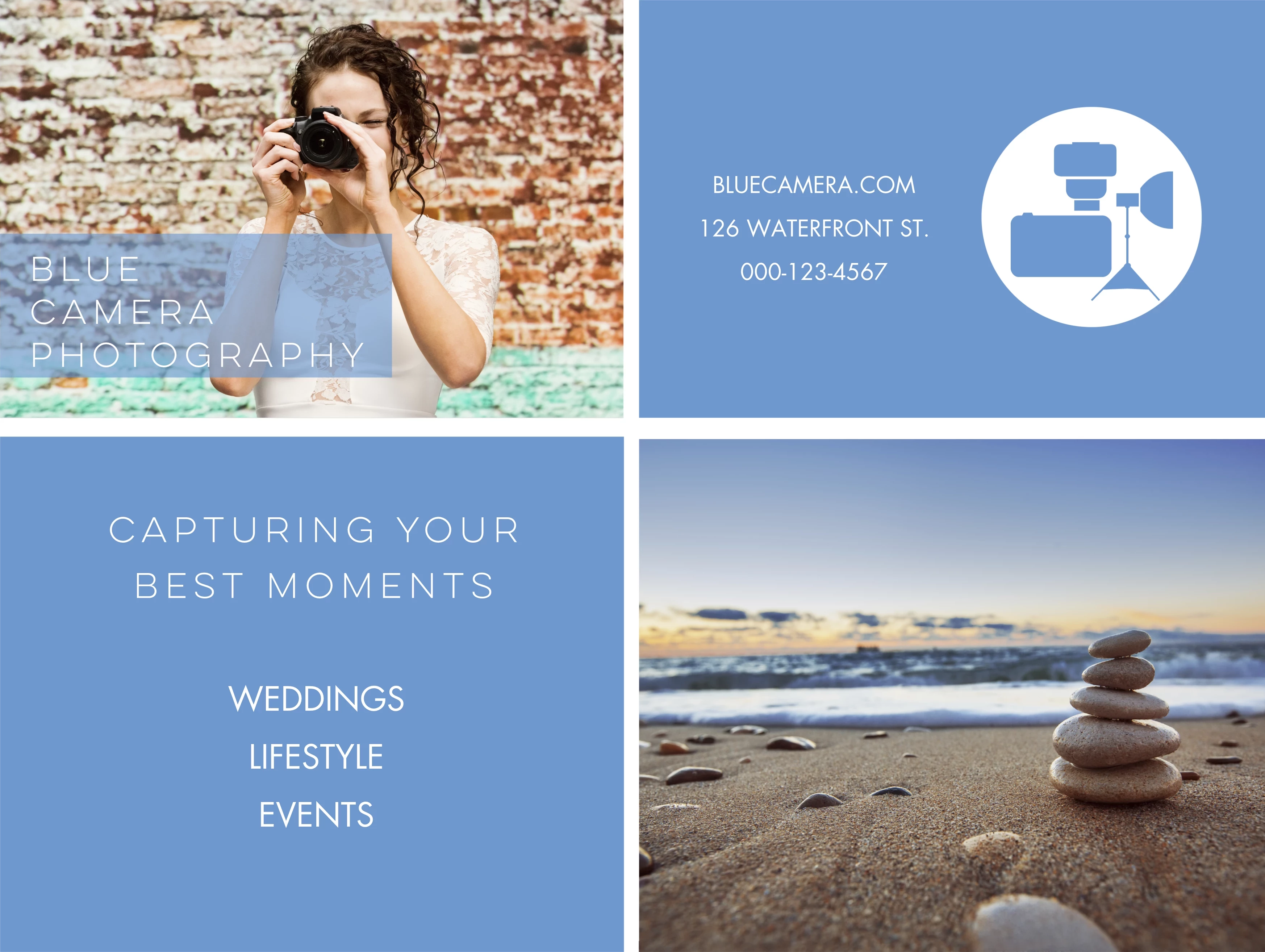 Blue Camera Photo