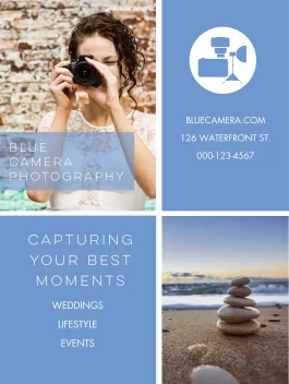 Blue Camera Photo