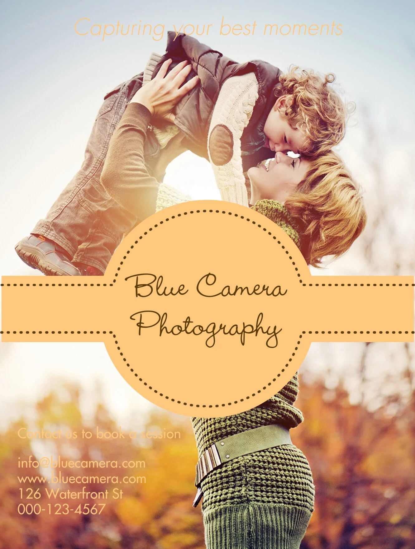 Blue Camera Photo 3