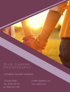 Blue Camera Photo 4