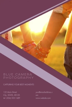 Blue Camera Photo 4