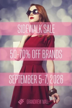 Grandview Mall Sidewalk Sale